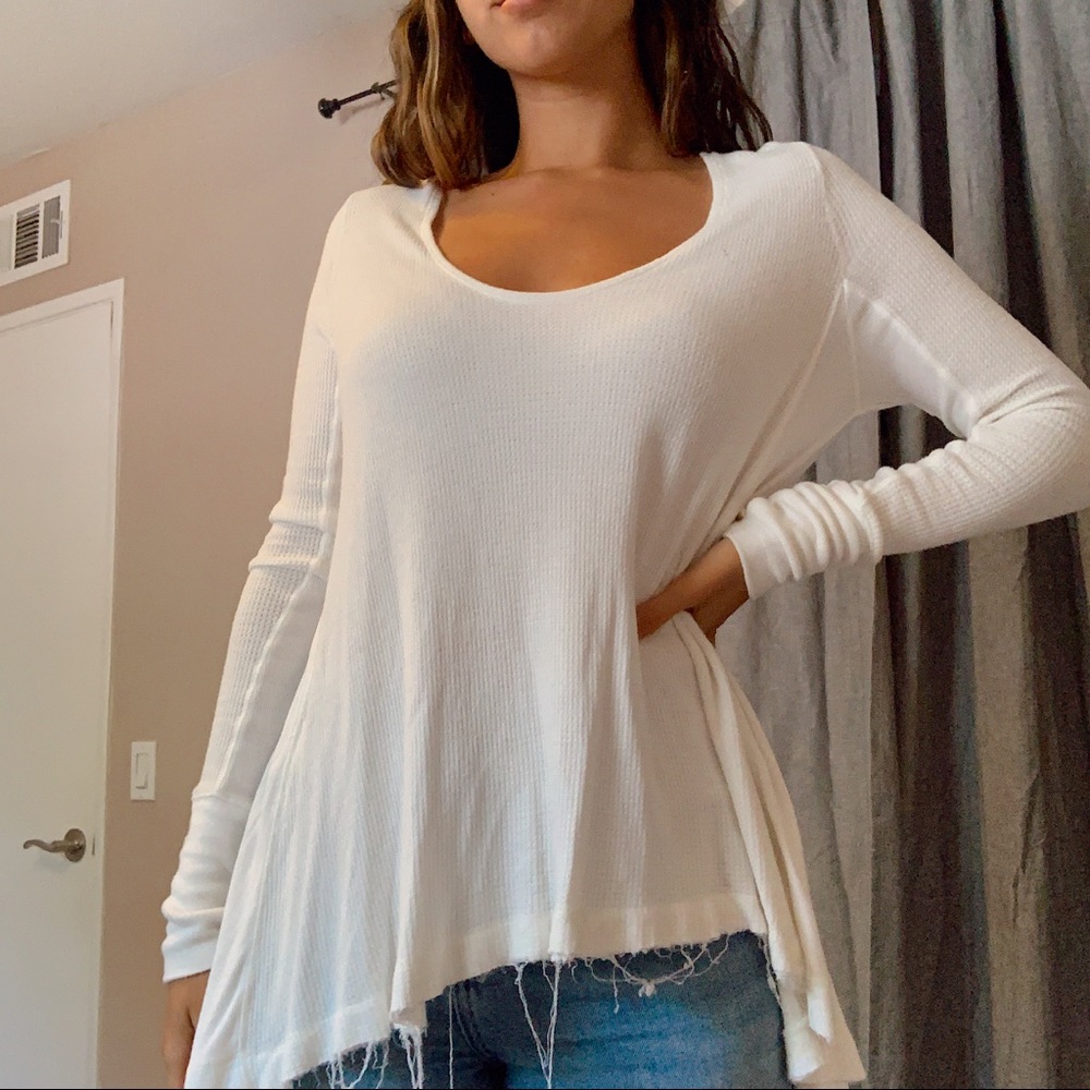 White Thick Long sleeve